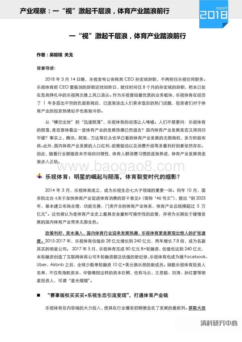 体育产业前景分析报告.pdf_第2页