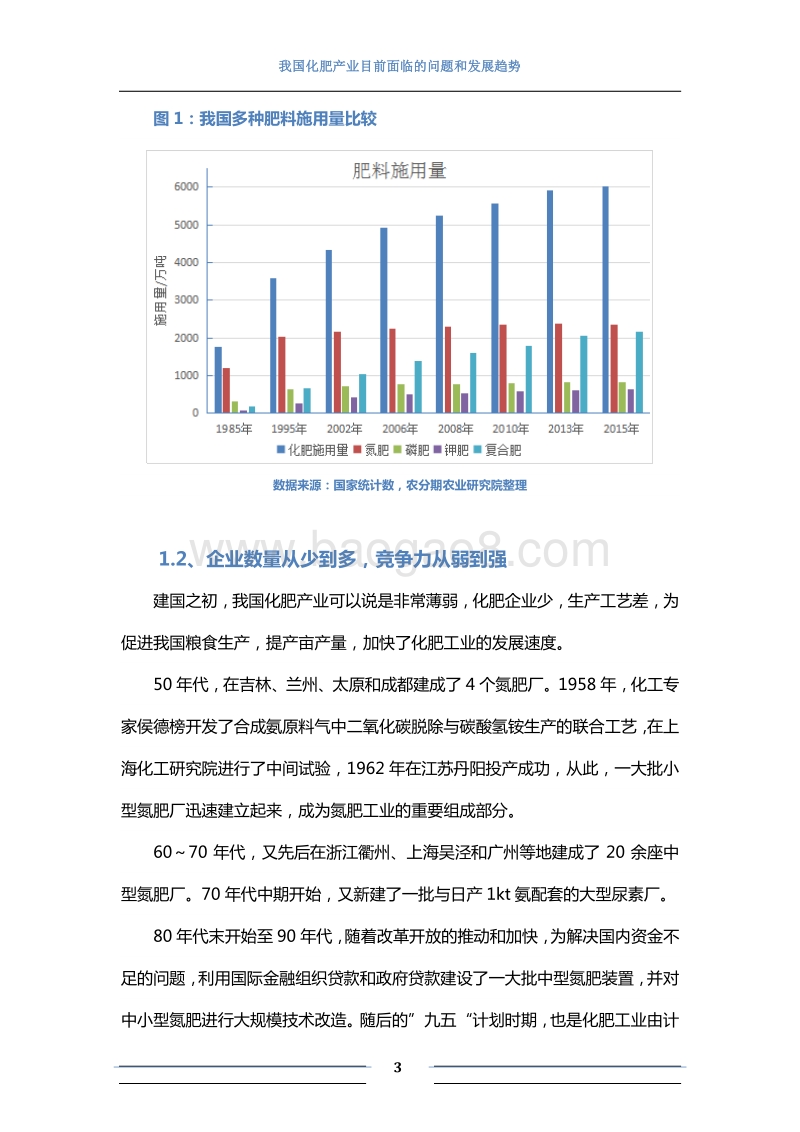 我国化肥产业目前面临的问题和发展趋势.pdf_第3页