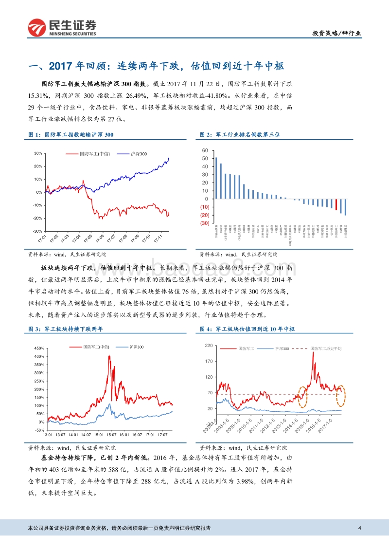 军工行业2018年度投资策略：蛰伏两载、蓄势待发.pdf_第4页