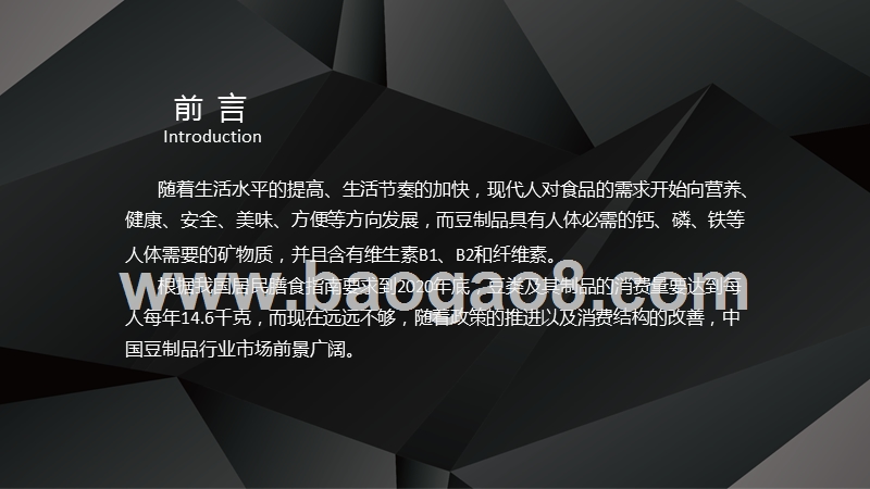2019豆制品行业发展分析报告.pptx_第2页