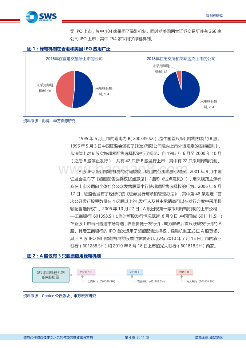科创板系列研究之三：绿鞋机制在科创板将大有可为.pdf_第4页