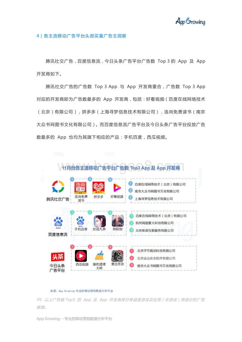 2018年11月各大移动广告平台推广趋势洞察.pdf_第5页