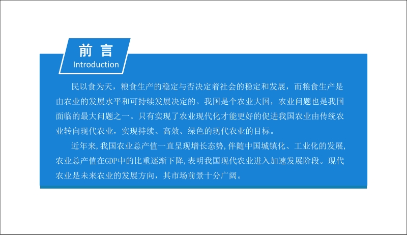 2019年现代农业市场调研及前景研究报告.pdf_第2页