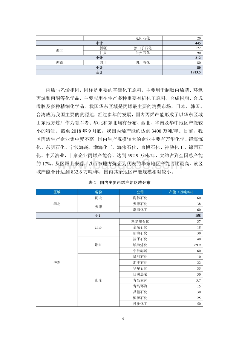 中国化工行业2018年度研究报告及展望.pdf_第5页