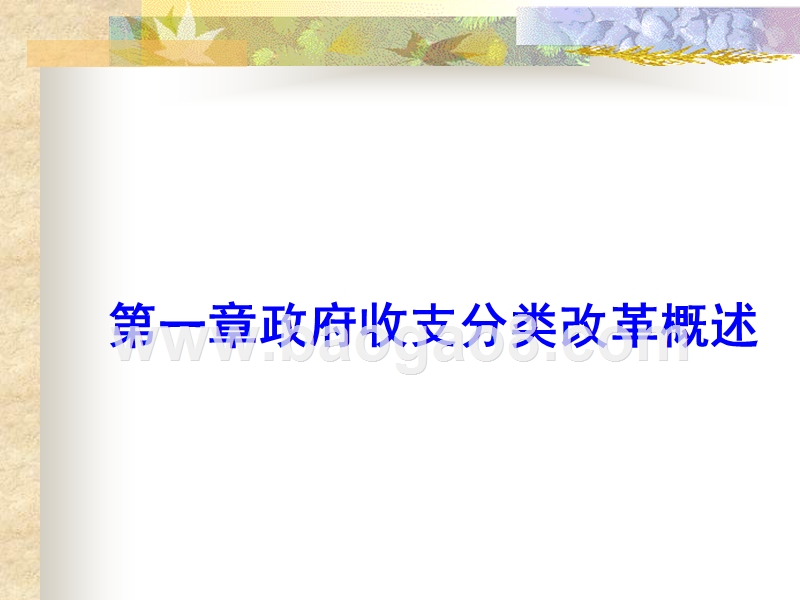 政府收支分类改革问题讲解.ppt_第2页
