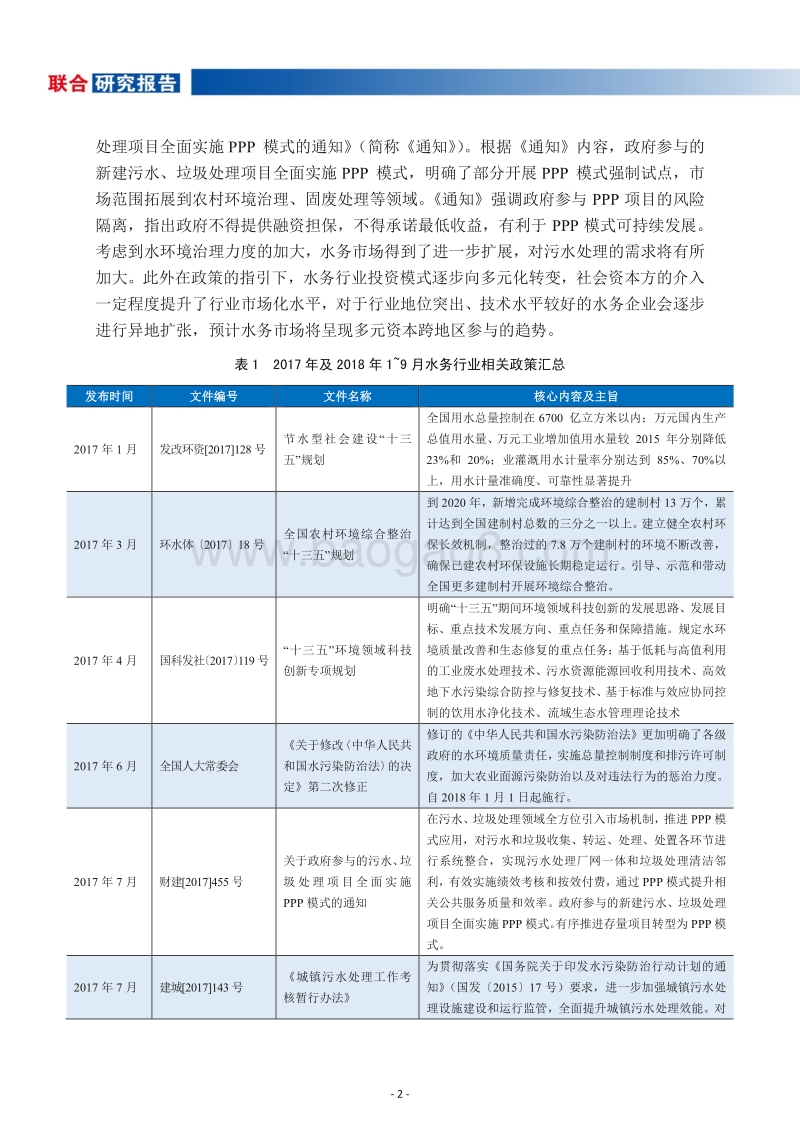 水务行业展望.pdf_第3页