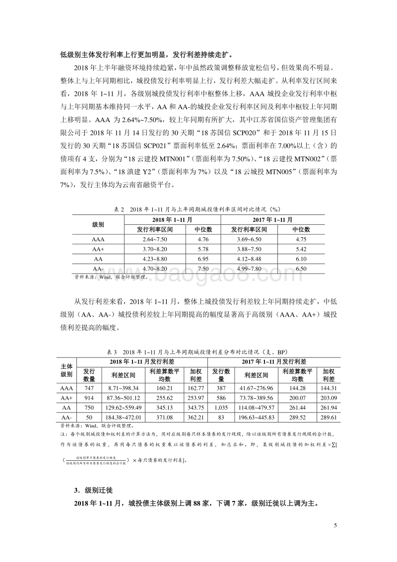 2019年城投行业信用风险展望.pdf_第5页