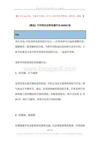 不同部位刮痧保健疗法.docx