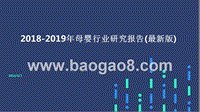 2018-2019年母婴行业研究报告(最新版).pptx