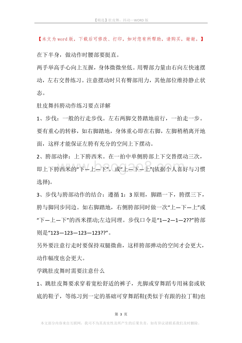 肚皮舞，抖动.docx_第3页