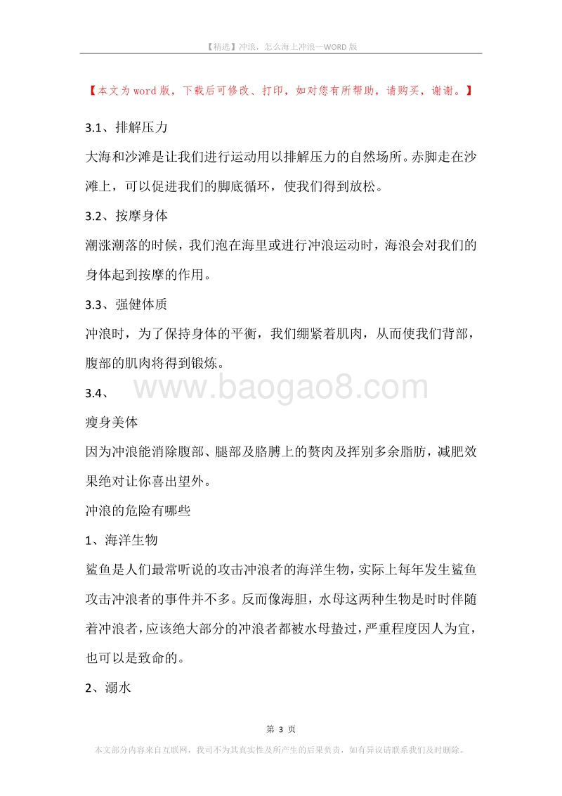 冲浪，怎么海上冲浪.docx_第3页