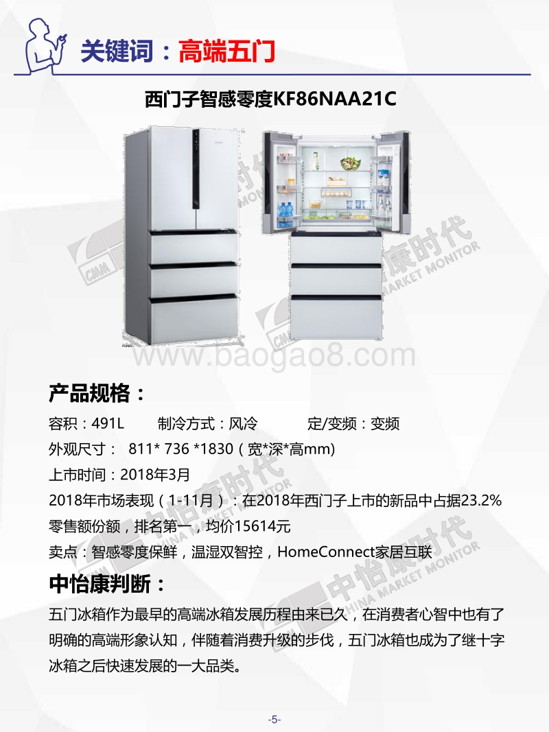 2018年冰箱市场十大现象级产品.pdf_第5页