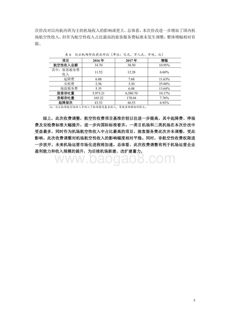 机场专题研究：民用机场收费改革研究分析.pdf_第5页