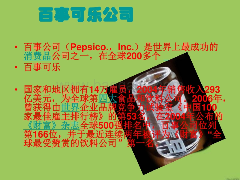 经济学调研企业成本及举例百事可乐公司的成本架构.ppt_第5页