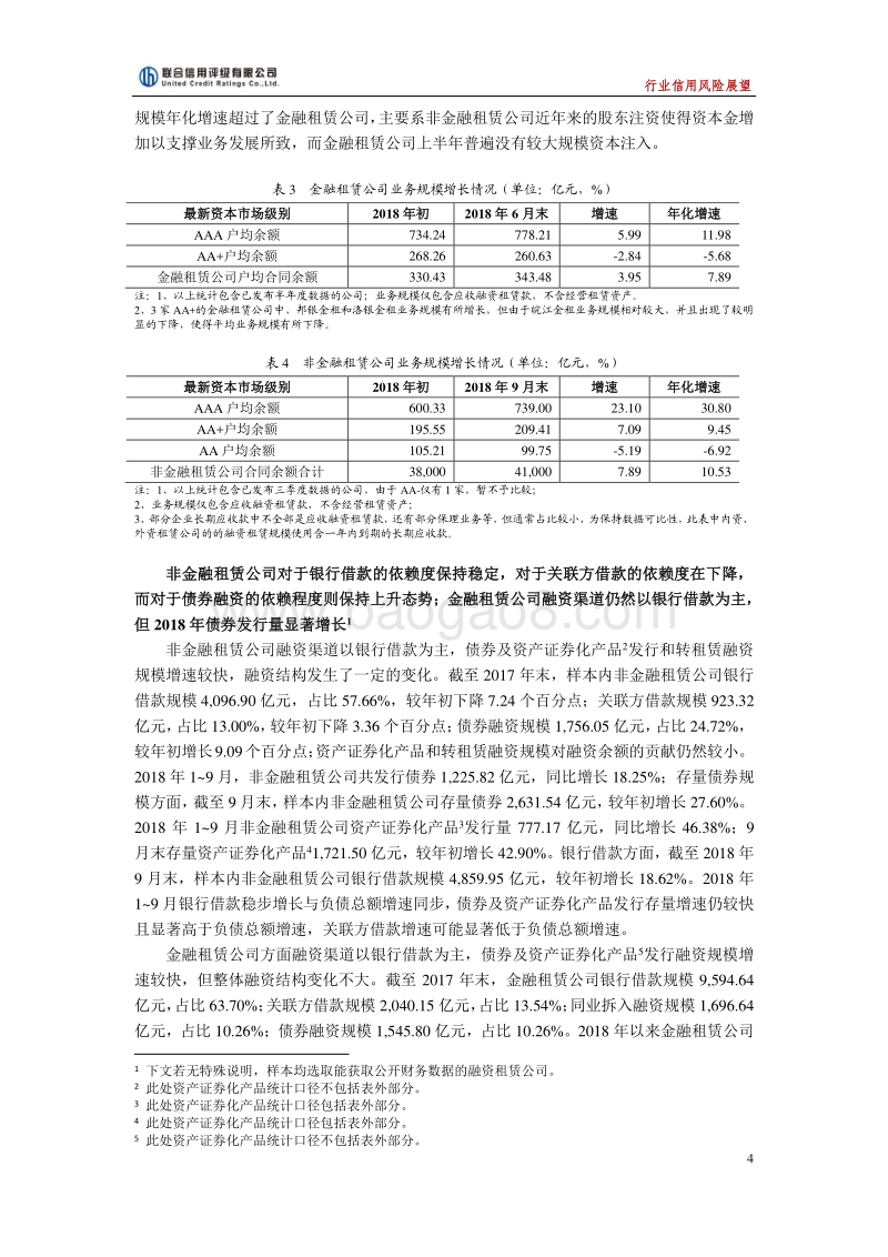 2019年中国融资租赁行业信用风险展望.pdf_第4页
