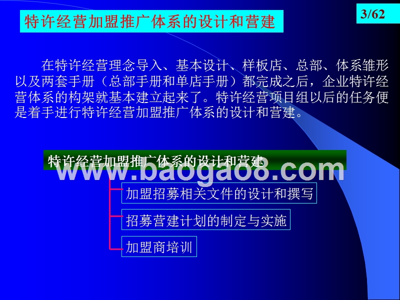 如何构建成功的特许经营体系-加盟推广体系的设计和营建及全面质量管理.ppt_第3页