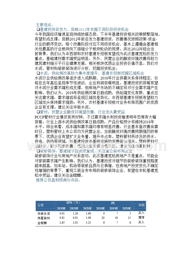 基建政策落地建筑建材行业2019年度策略报告.pptx_第5页