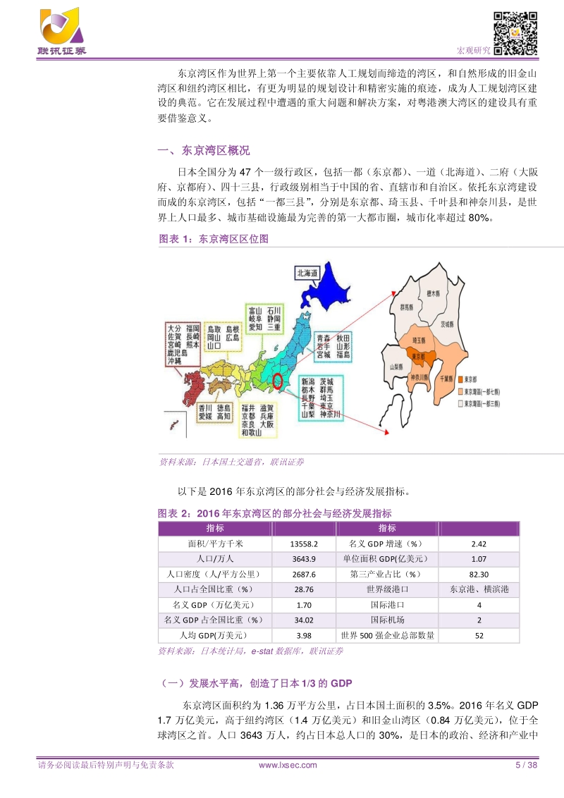 粤港澳大湾区研究系列4：东京湾区崛起的启示.pdf_第5页
