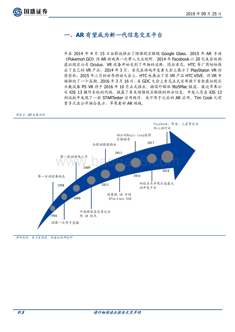 电子行业深度：ARVR，5G插上应用翅膀.pdf_第5页