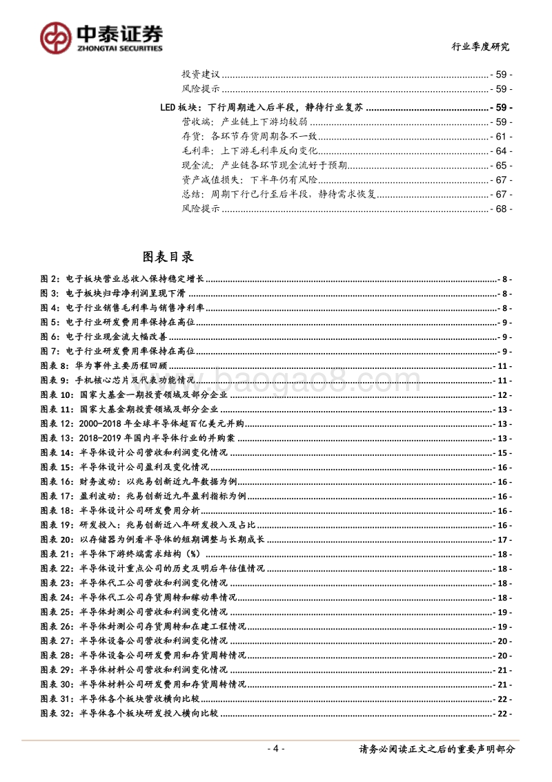 电子行业半年报总结：行业整体表现低迷，子板块呈结构性分化.pdf_第4页