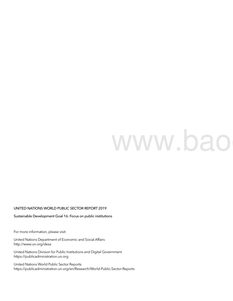 2019年世界公共部门报告（英文版）.pdf_第2页