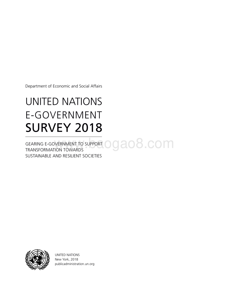 2018联合国电子政务调查（英文版）.pdf_第3页