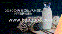 2019-2020年95后线上乳制品饮料消费研究报告.pptx