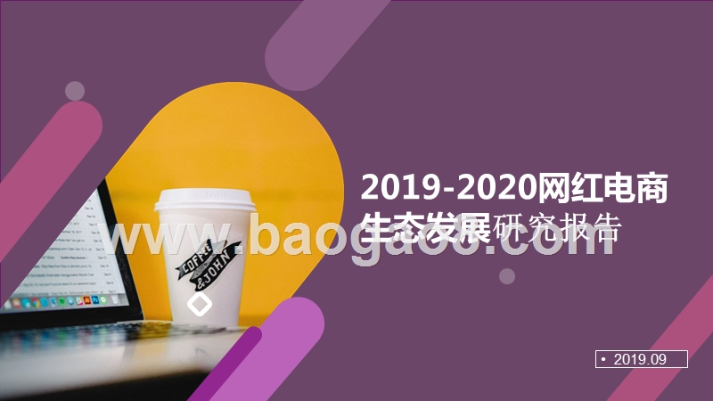 2019-2020网红电商生态发展研究报告.pptx_第1页