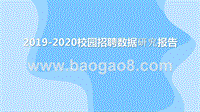2019-2020校园招聘数据研究报告.pptx
