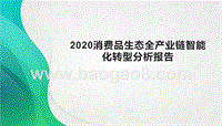 2020消费品生态全产业链智能化转型分析报告.pptx