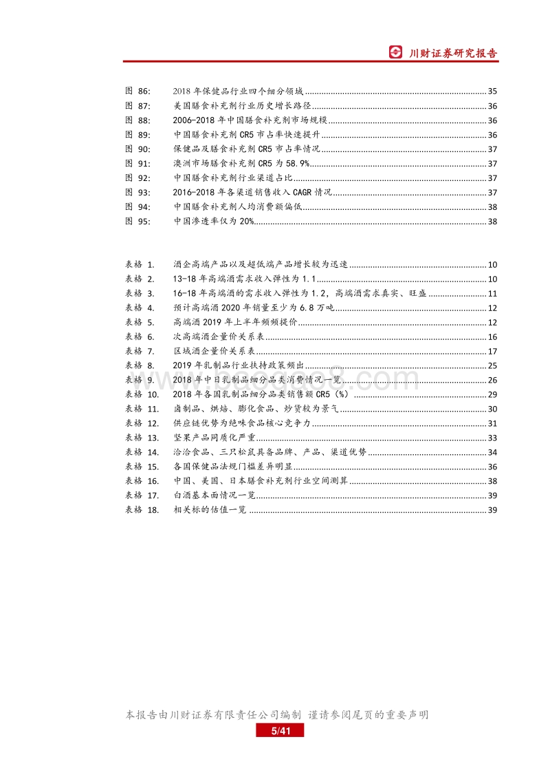 食品饮料行业四季度策略：分化中大浪淘沙，紧握优质消费企业.pdf_第5页