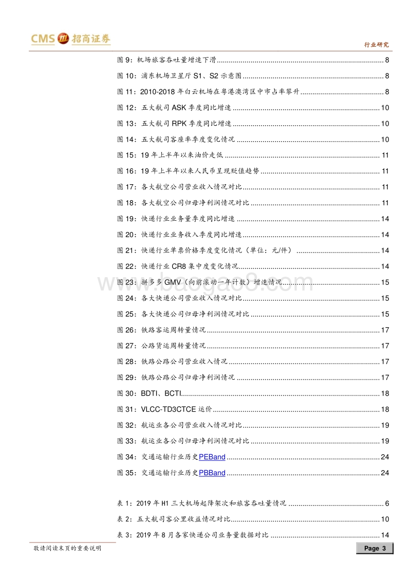 交运物流行业2019年四季度投资策略：既往不恋，勇往直前.pdf_第3页