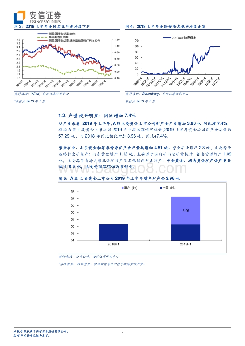 黄金的魅力之二：A股黄金板块2019年中报综述及下半年前瞻：黄金绽放，硕果可期.pdf_第5页
