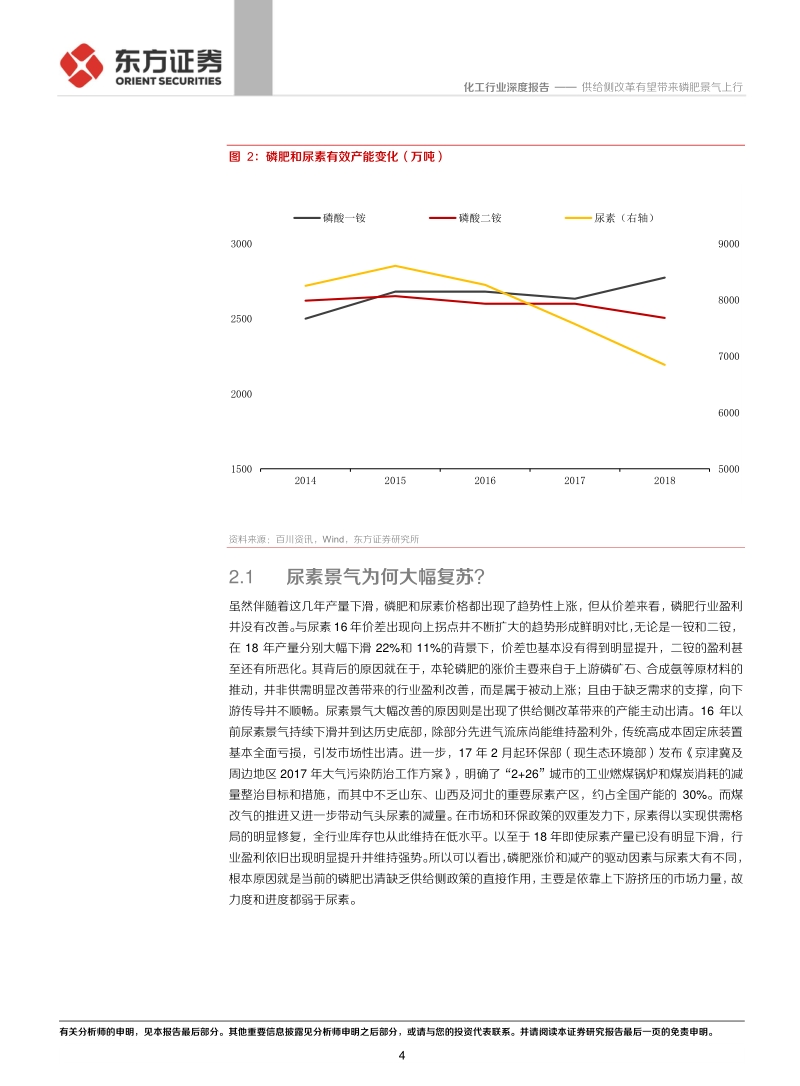 化工行业深度报告：供给侧改革有望带来磷肥景气上行.pdf_第4页