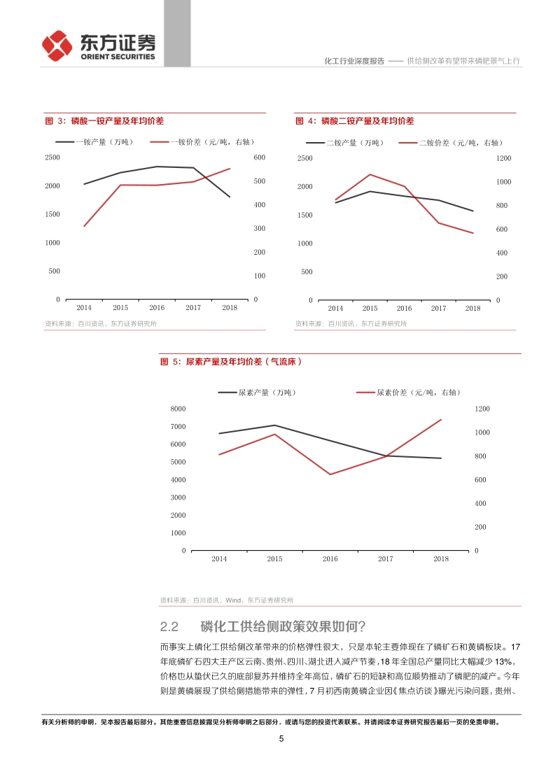 化工行业深度报告：供给侧改革有望带来磷肥景气上行.pdf_第5页