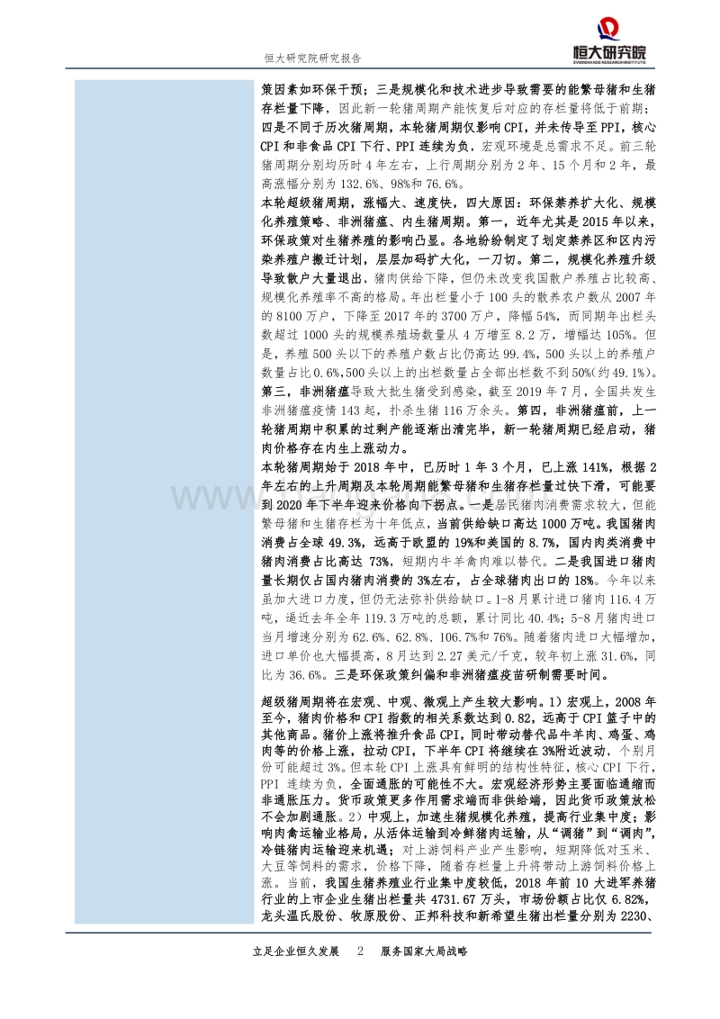 一只特立独行的猪：超级猪周期的成因、影响及应对.pdf_第2页