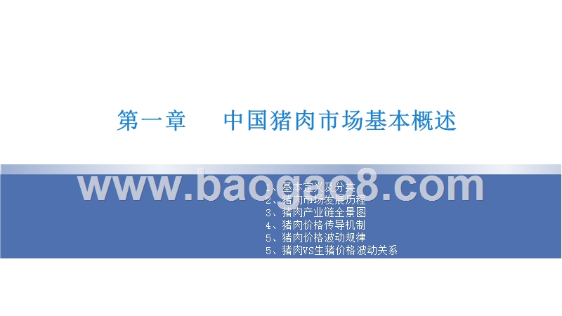 2019年中国猪肉市场发展分析报告.pptx_第3页