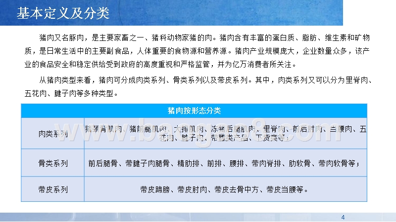 2019年中国猪肉市场发展分析报告.pptx_第4页