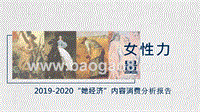 2019-2020“她经济”内容消费分析报告.pptx