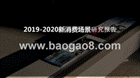 2019-2020新消费场景研究报告.pptx