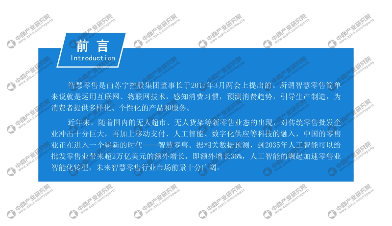 2019年中国智慧零售行业投资前景研究报告.pdf_第2页