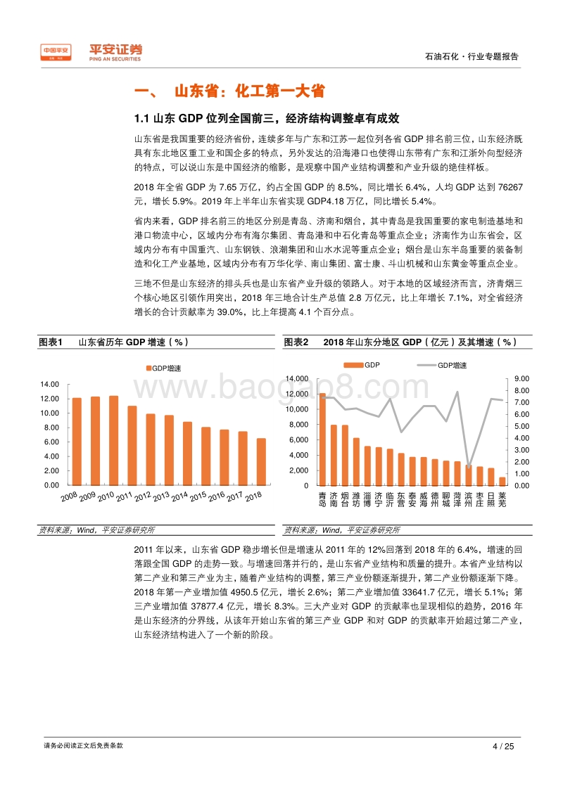 能源化工区域专题报告：山东篇：新旧动能转换，化工园区治理，化工大省产业升级在路上.pdf_第4页