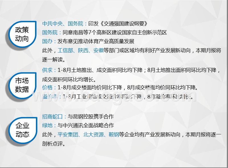 2019年9月产业地产市场月度分析报告.pptx_第3页