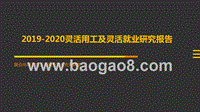 2019-2020灵活用工及灵活就业研究报告.pptx