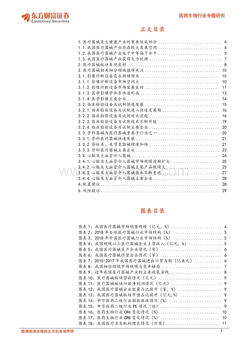 关注医疗器械4大细分领域：市场空间大+行业增长好+市场景气度高.pdf_第2页