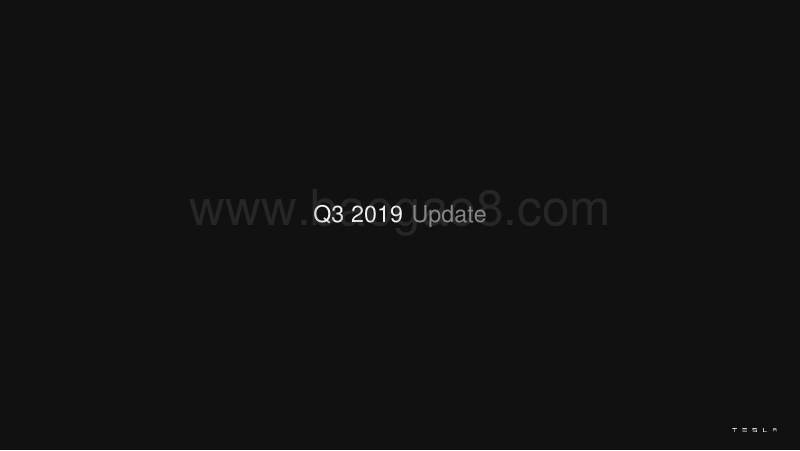 2019财年第三季度特斯拉汽车财务报告.pdf_第1页