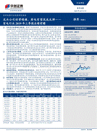 家电行业2019年三季报业绩前瞻：龙头公司经营稳健，厨电有望筑底反弹.pdf