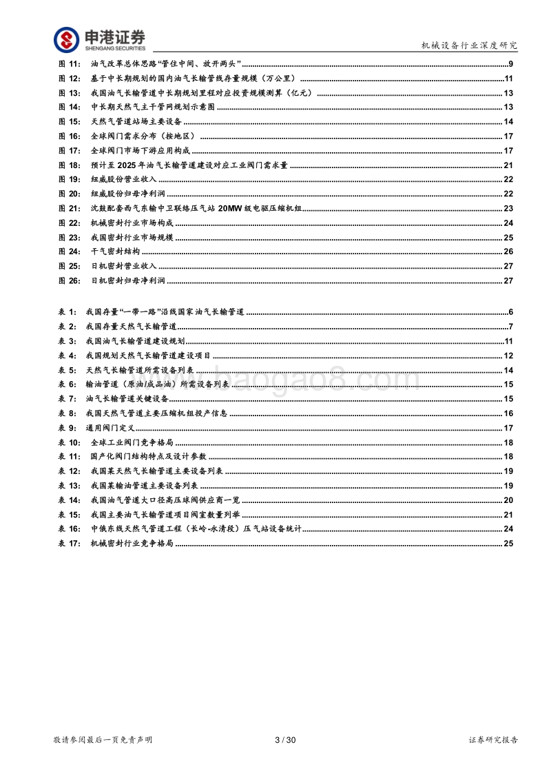 机械设备行业深度研究：油气管道建设预期起，国内设备龙头迎历史机遇.pdf_第3页