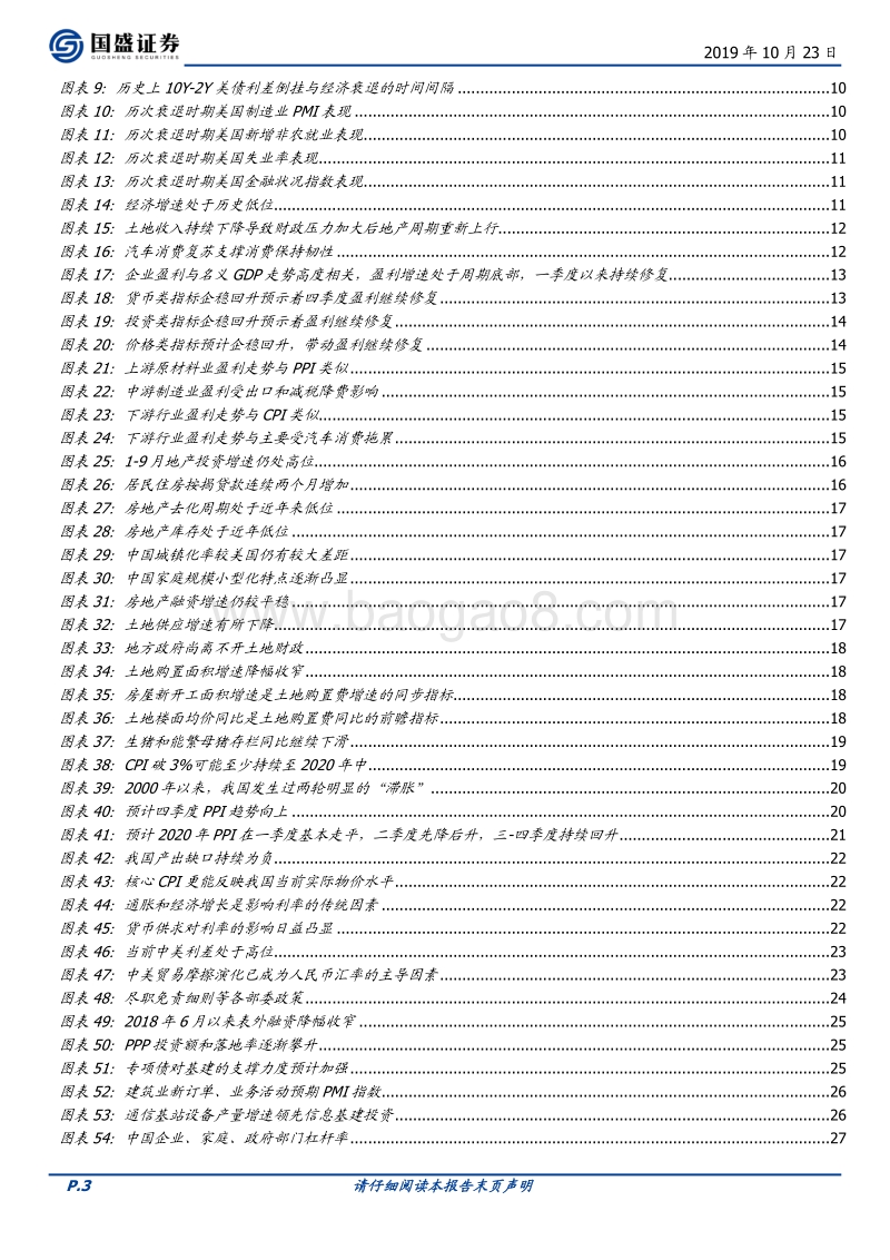 制度红利的春天——四季度和2020年宏观展望.pdf_第3页