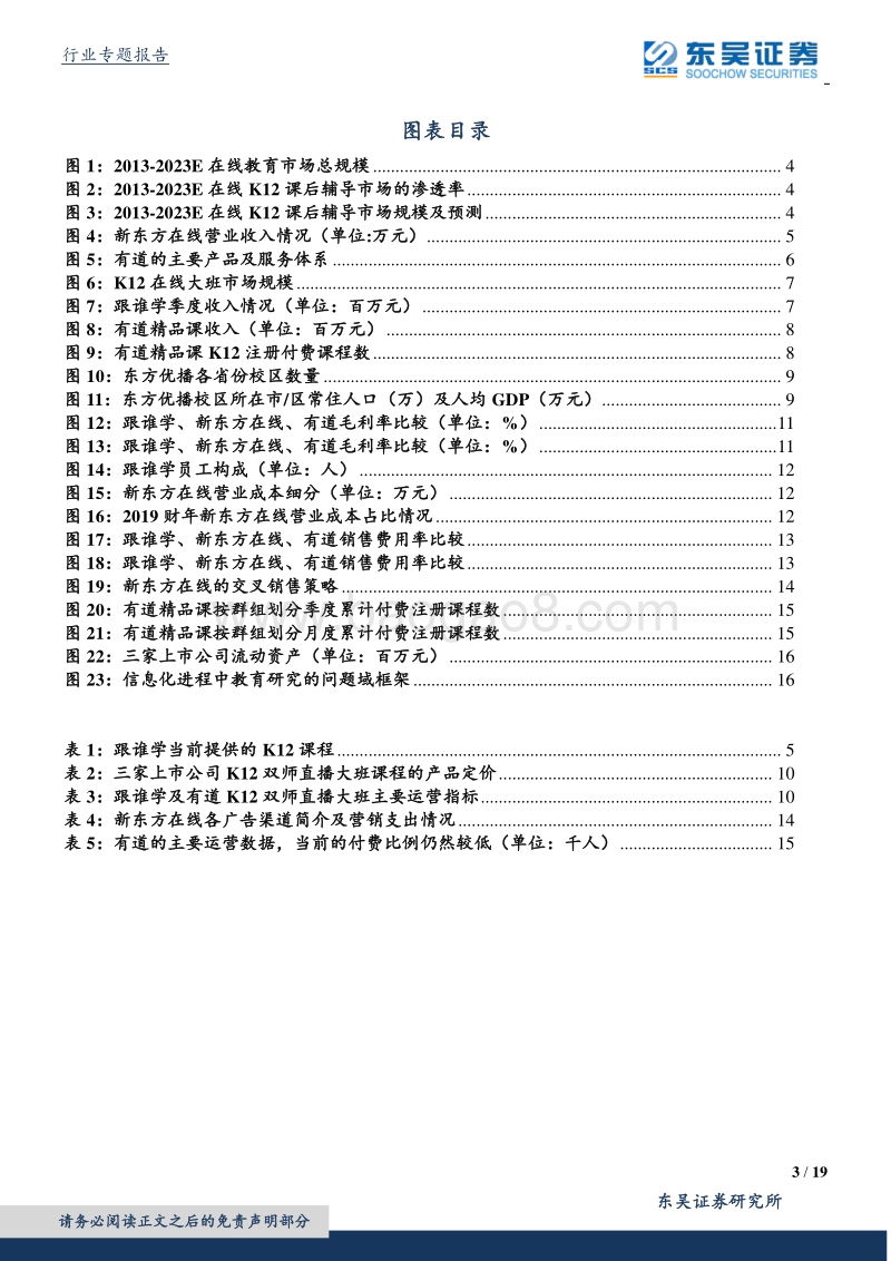 在线教育专题研究：在线K12教育企业密集证券化背后的比较及展望.pdf_第3页
